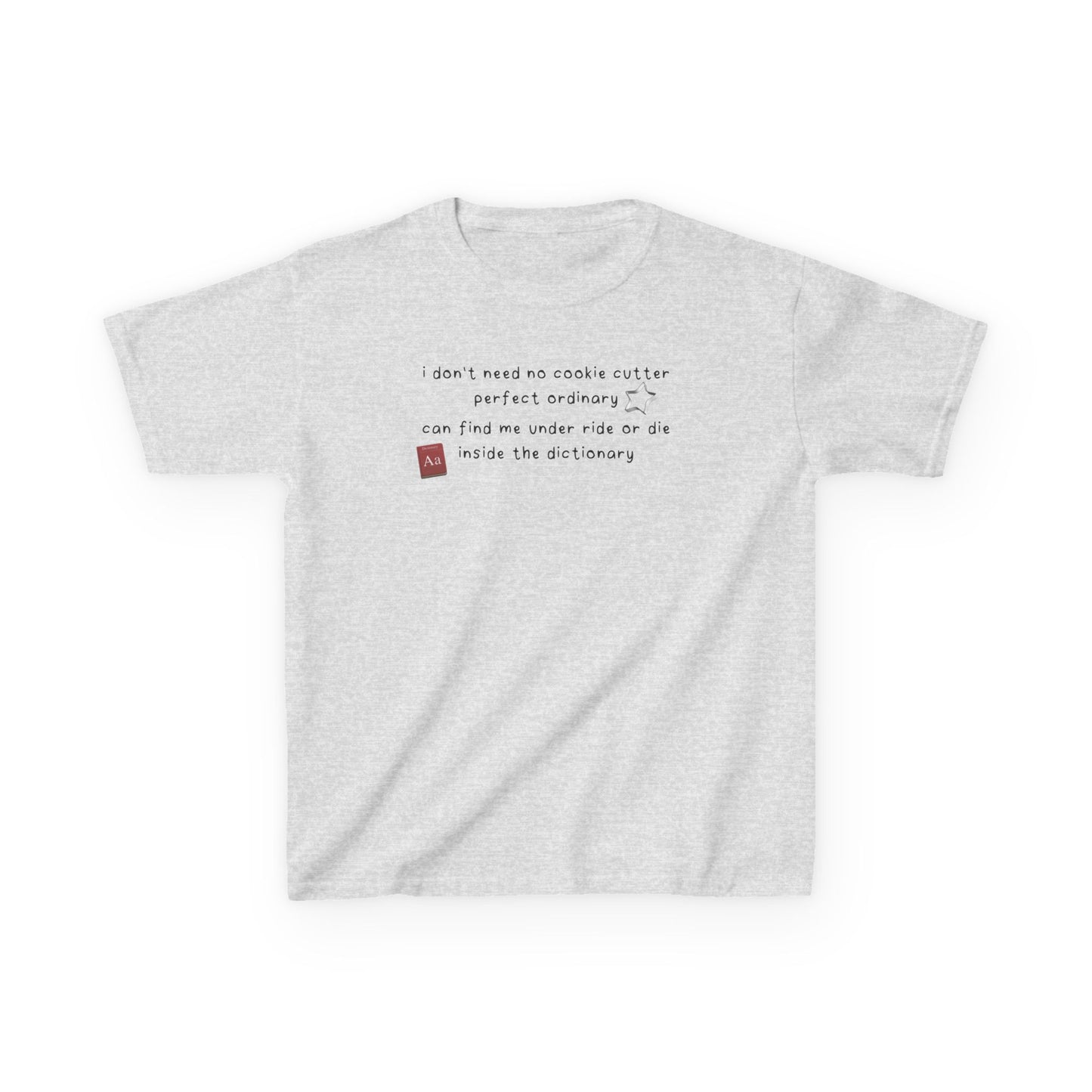 Katseye Debut 'i don't need no cookie cutter perfect ordinary' Baby Tee