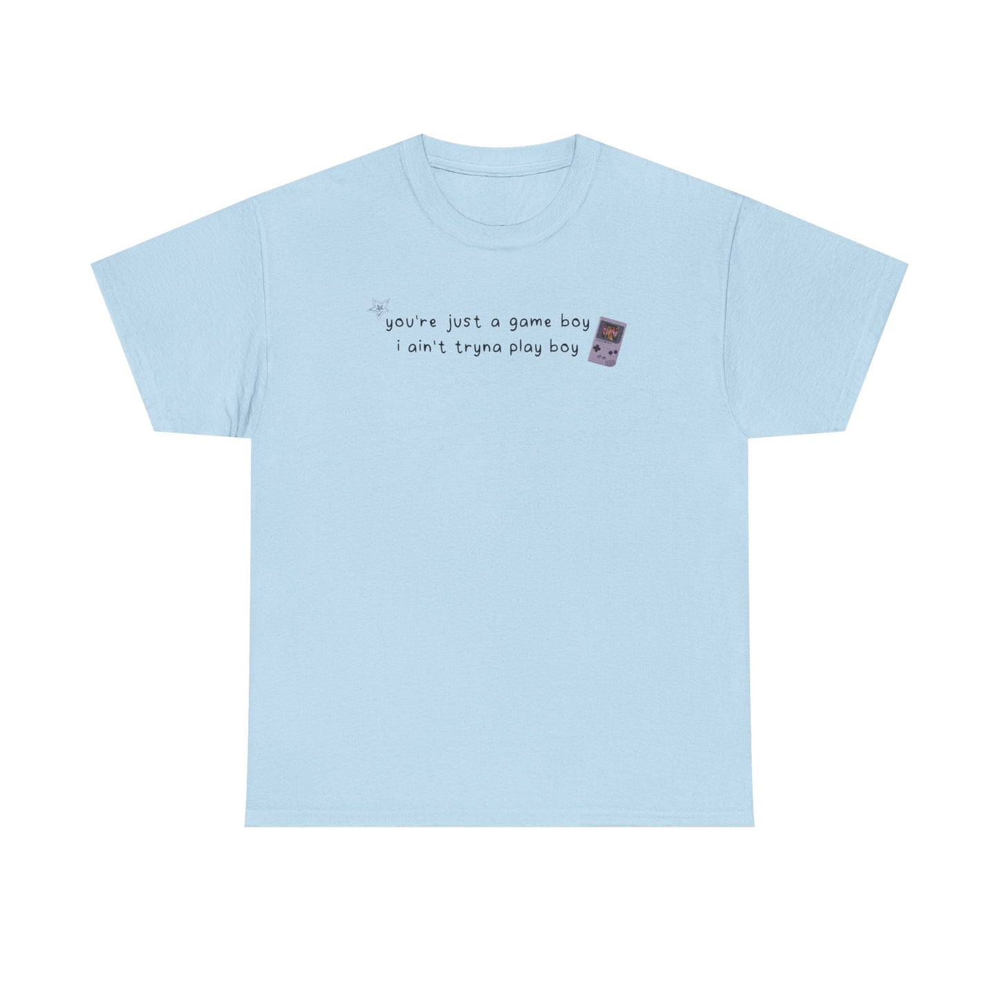 Katseye 'you're just a game, boy i ain't tryna play boy' Tee