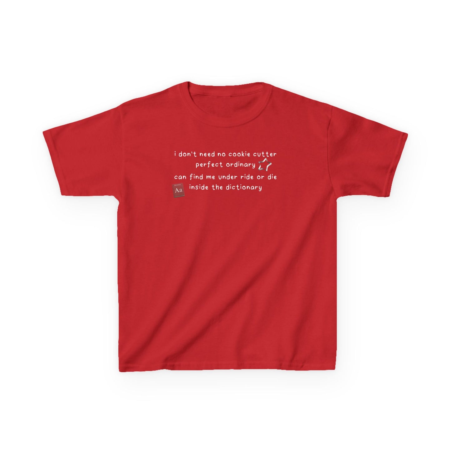 Katseye Debut 'i don't need no cookie cutter perfect ordinary' Baby Tee