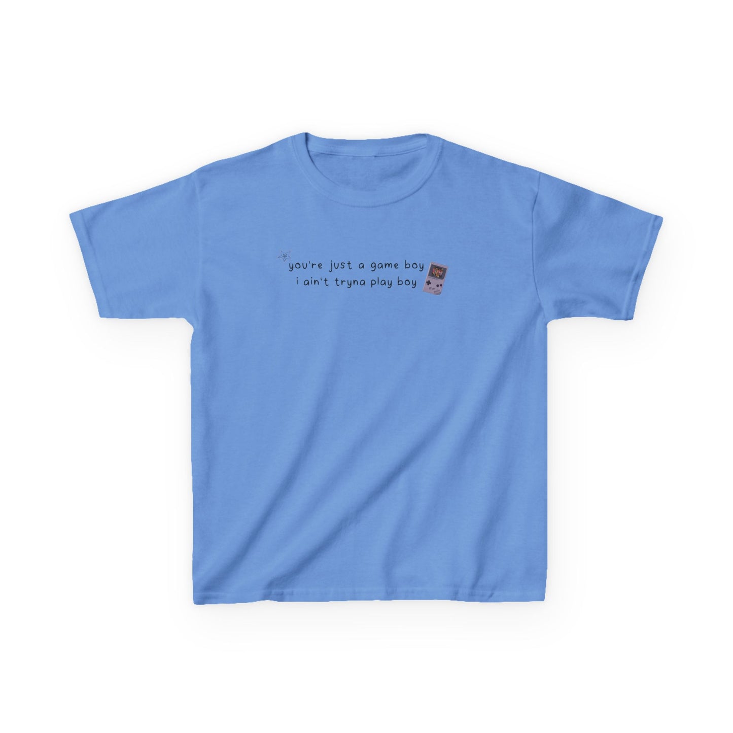 Katseye 'you're just a game, boy i ain't tryna play boy' Baby Tee