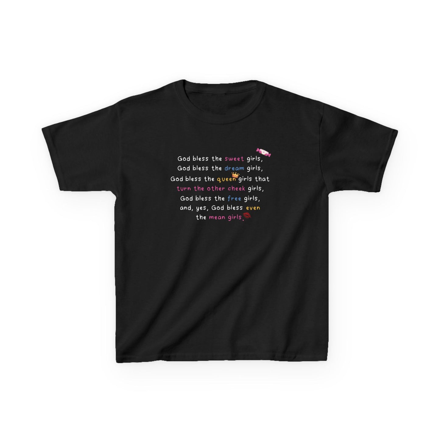 Katseye Mean Girls 'god bless the sweet girls' Baby Tee