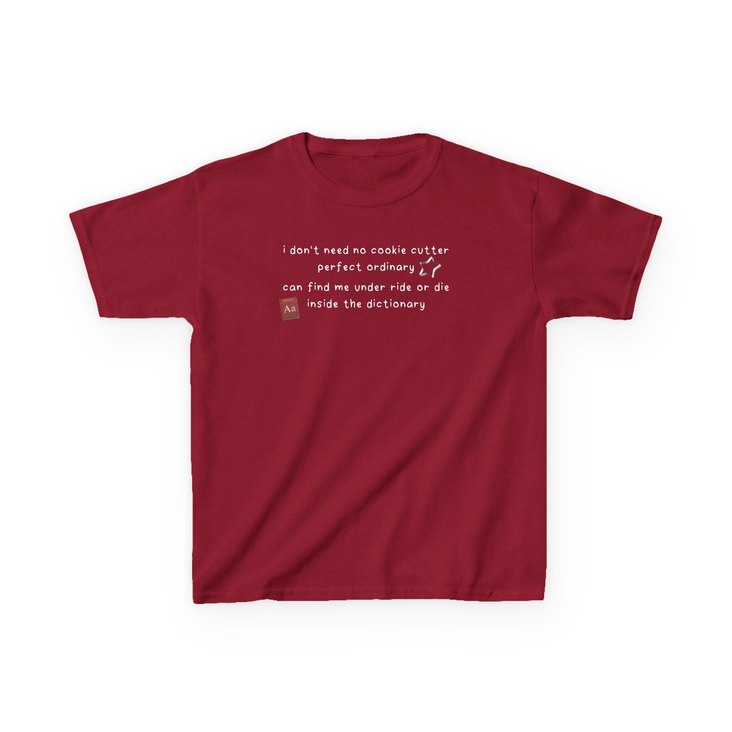 Katseye Debut 'i don't need no cookie cutter perfect ordinary' Baby Tee