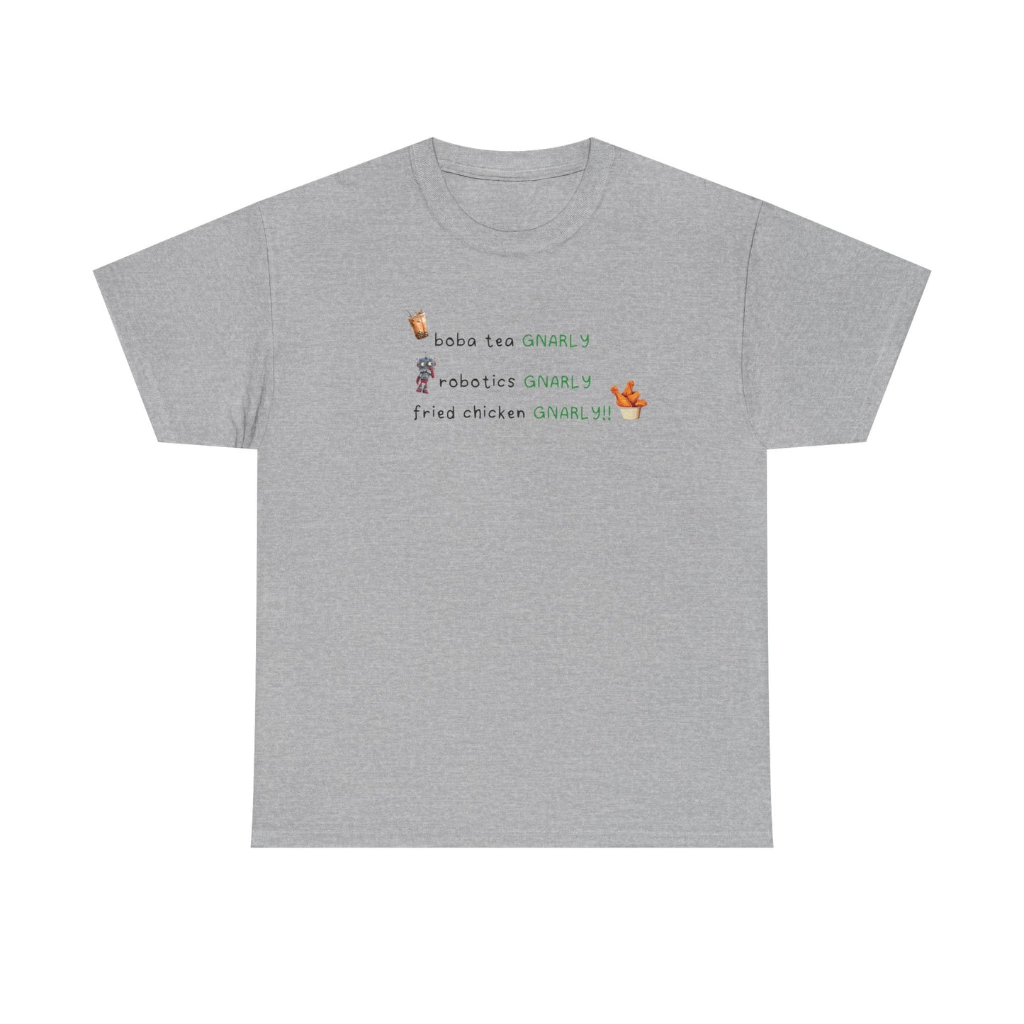 Katseye Gnarly 'boba tea gnarly robotics gnarly fried chicken gnarly' Tee