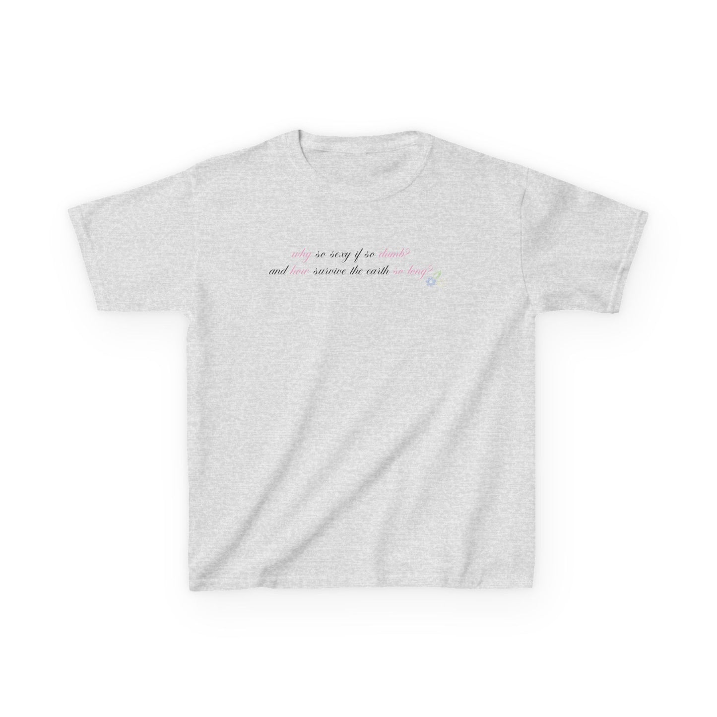 Sabrina Manchild 'why so sexy' Baby Tee