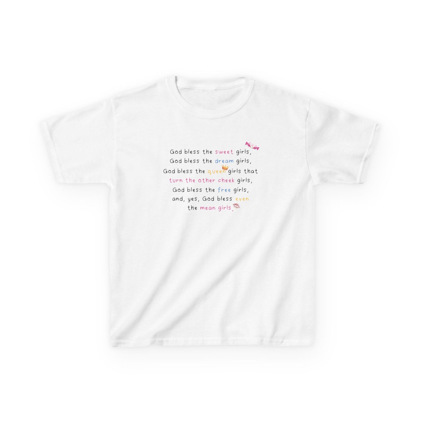 Katseye Mean Girls 'god bless the sweet girls' Baby Tee
