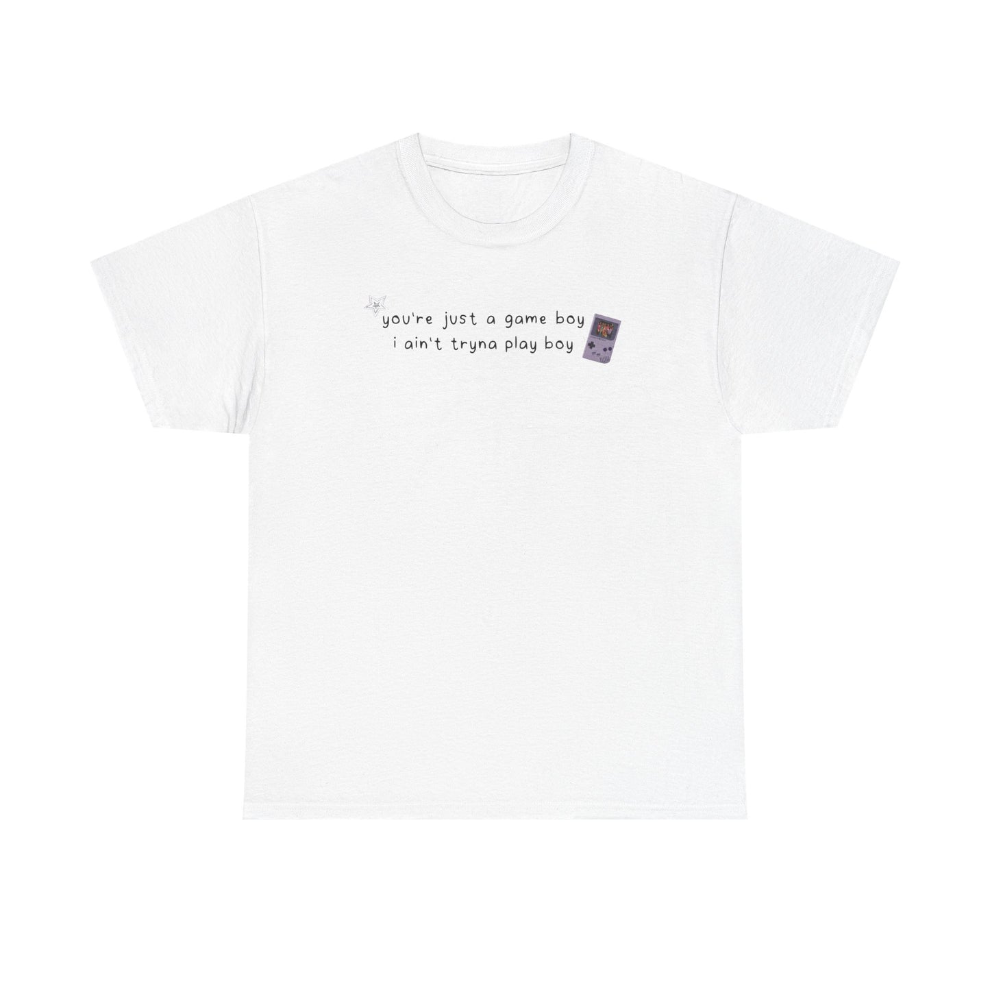 Katseye 'you're just a game, boy i ain't tryna play boy' Tee