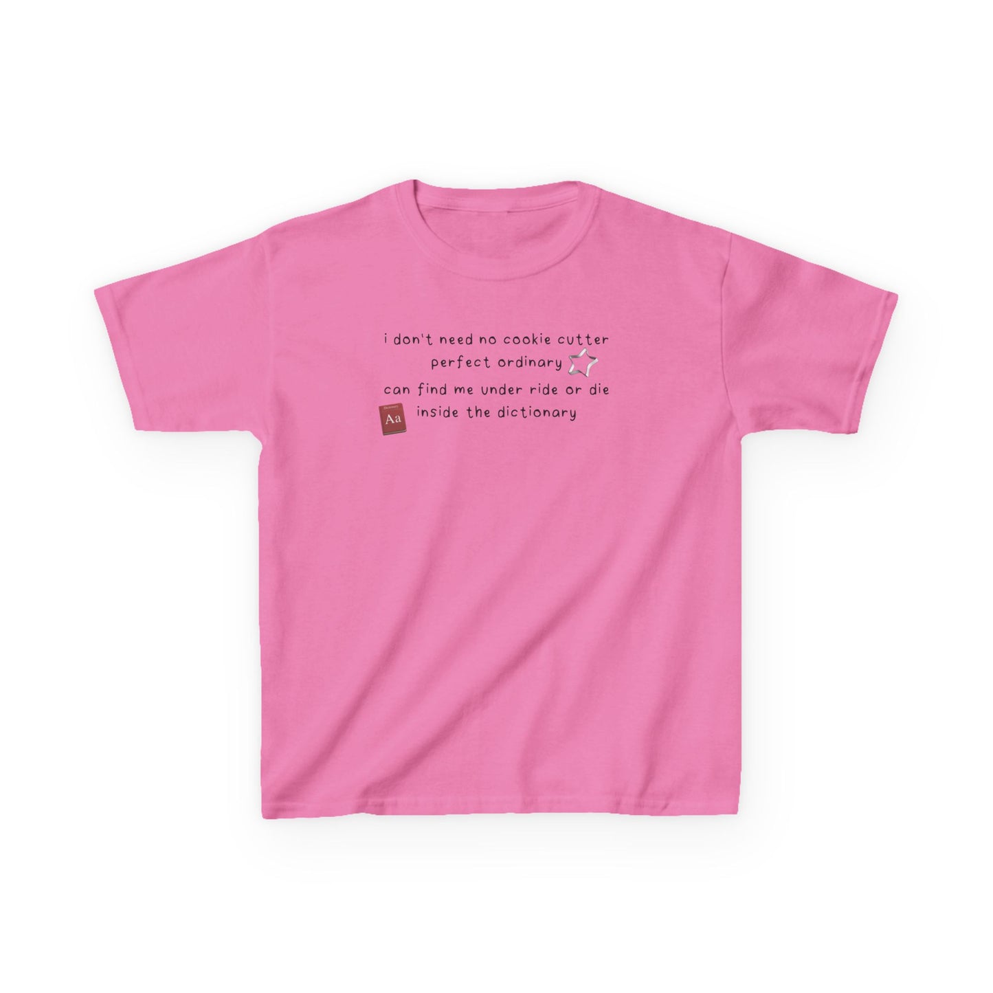 Katseye Debut 'i don't need no cookie cutter perfect ordinary' Baby Tee