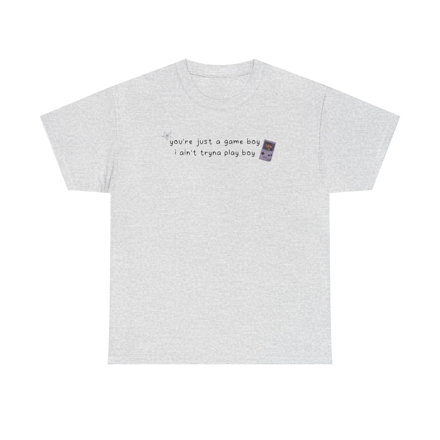 Katseye 'you're just a game, boy i ain't tryna play boy' Tee