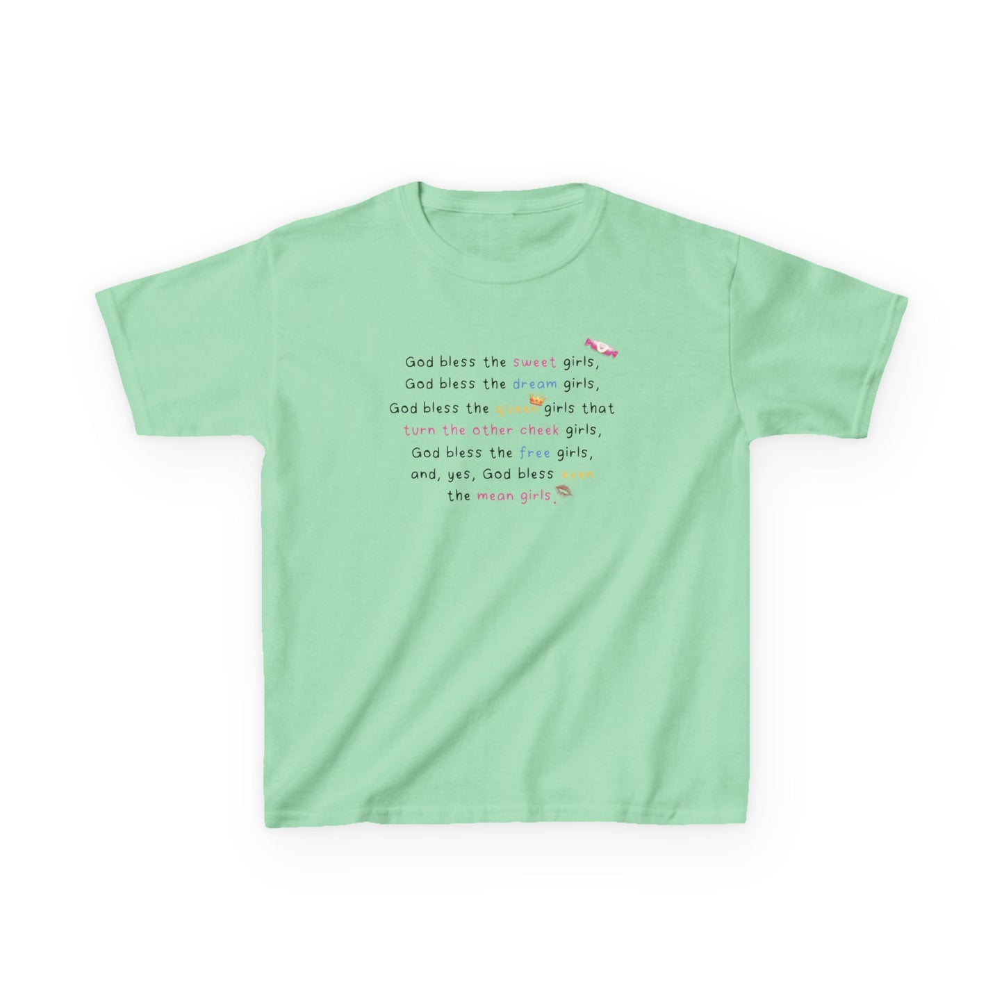 Katseye Mean Girls 'god bless the sweet girls' Baby Tee