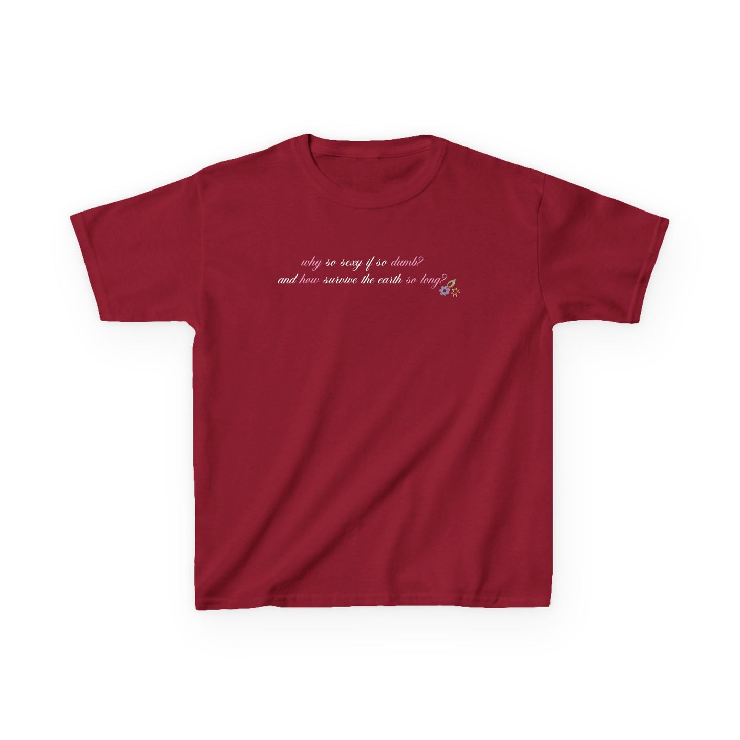 Sabrina Manchild 'why so sexy' Baby Tee