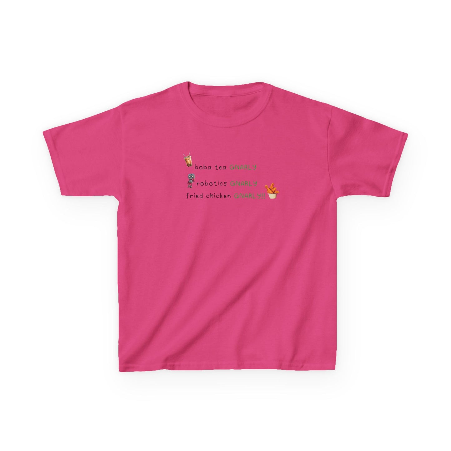 Katseye Gnarly 'boba tea gnarly robotics gnarly fried chicken gnarly' Baby Tee
