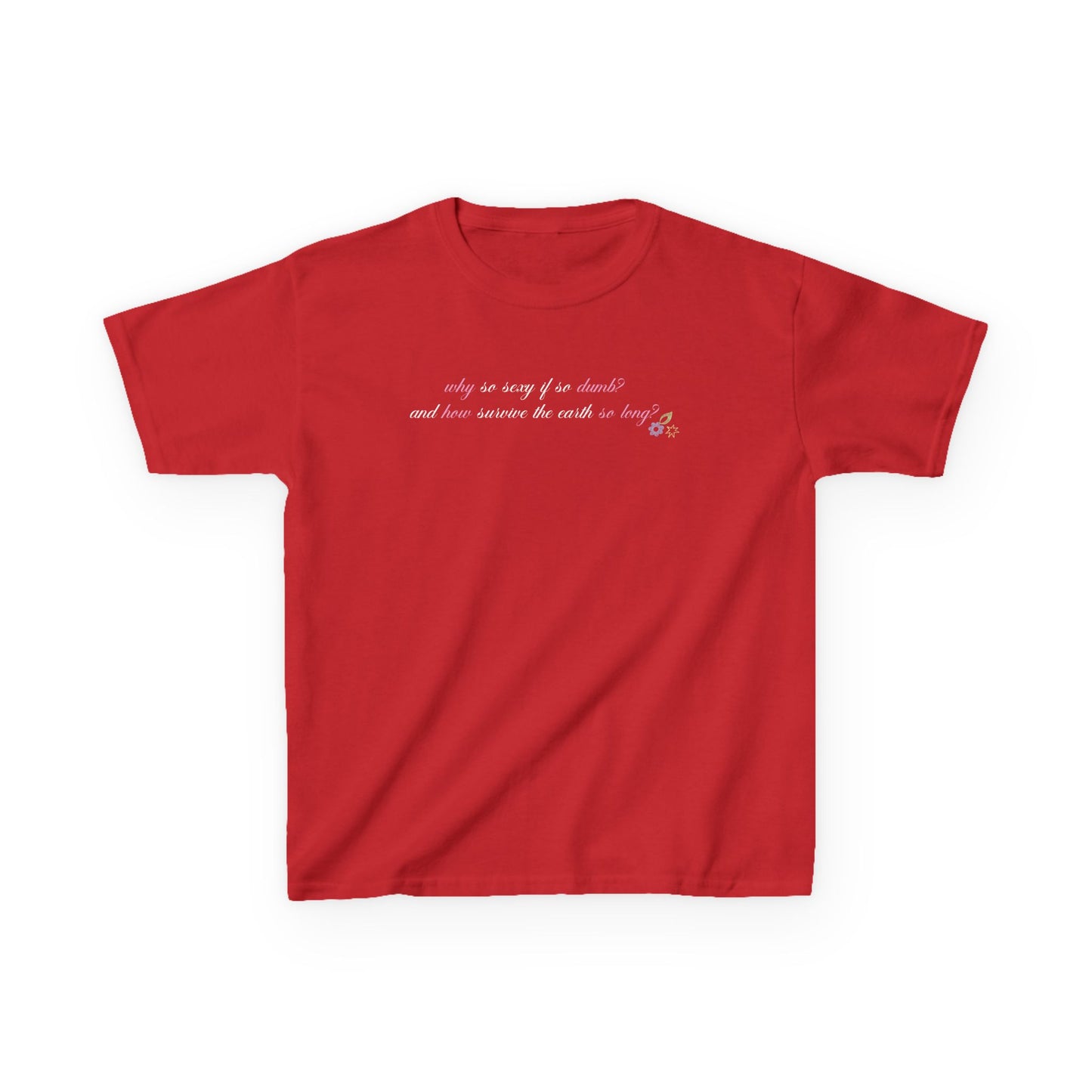 Sabrina Manchild 'why so sexy' Baby Tee