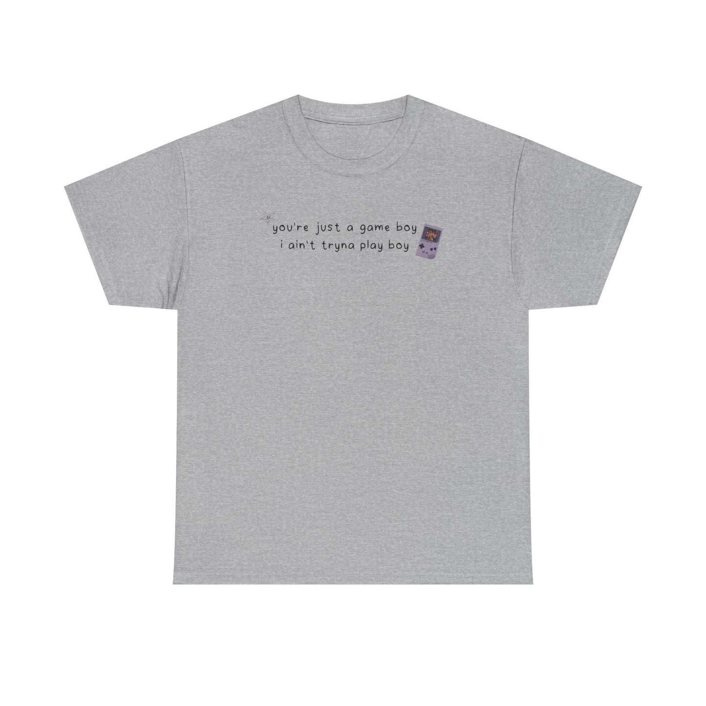 Katseye 'you're just a game, boy i ain't tryna play boy' Tee