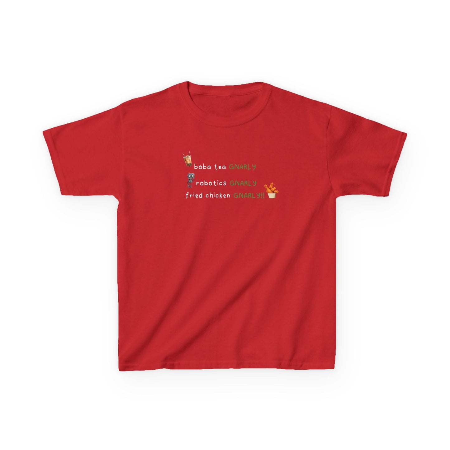 Katseye Gnarly 'boba tea gnarly robotics gnarly fried chicken gnarly' Baby Tee