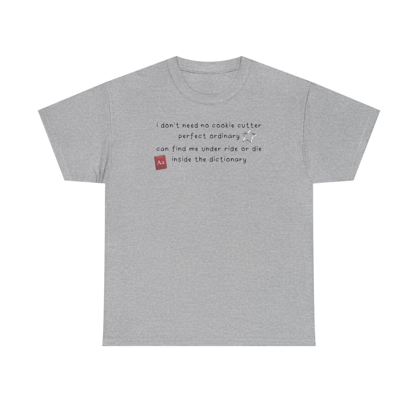 Katseye Debut 'i don't need no cookie cutter perfect ordinary' Tee