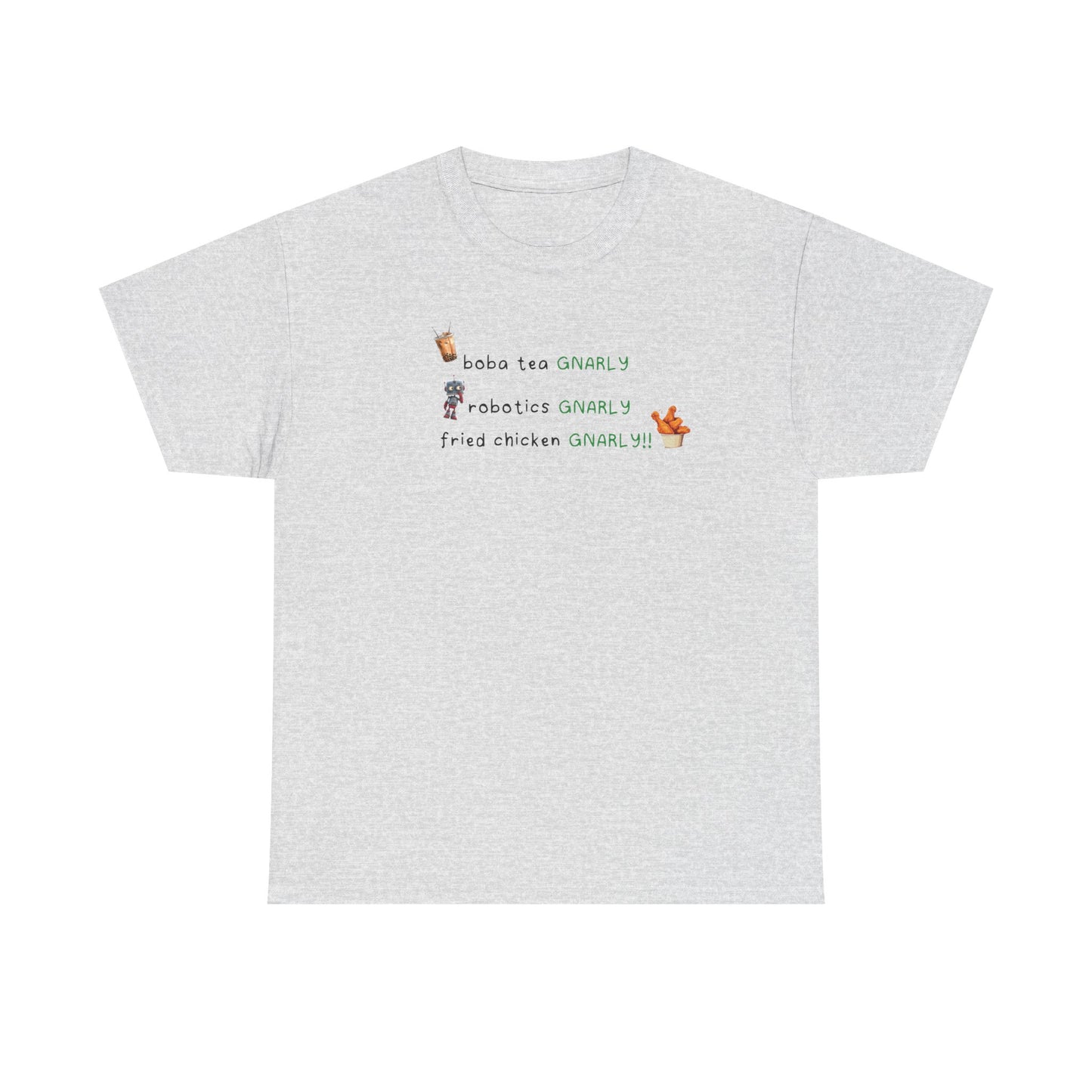 Katseye Gnarly 'boba tea gnarly robotics gnarly fried chicken gnarly' Tee