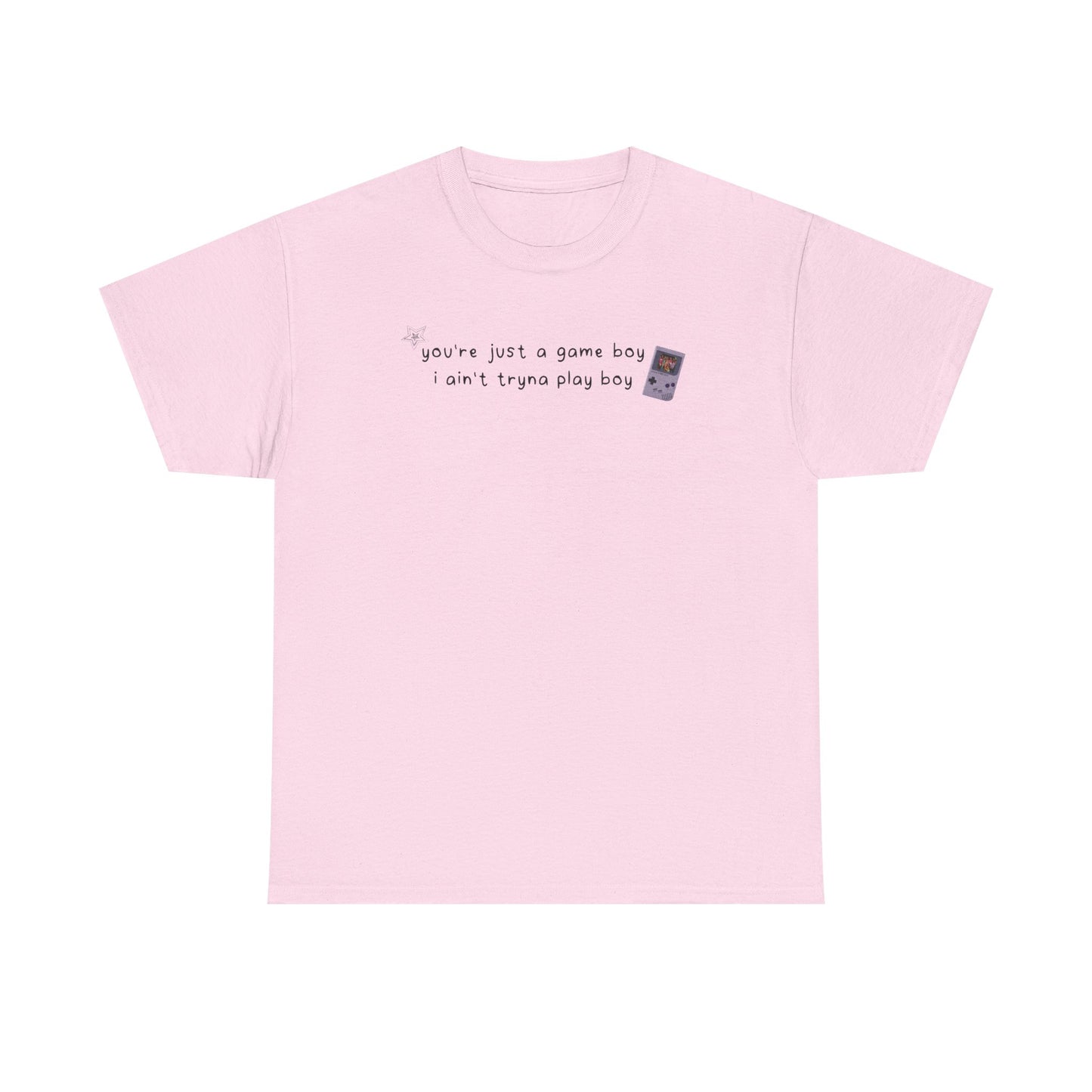 Katseye 'you're just a game, boy i ain't tryna play boy' Tee