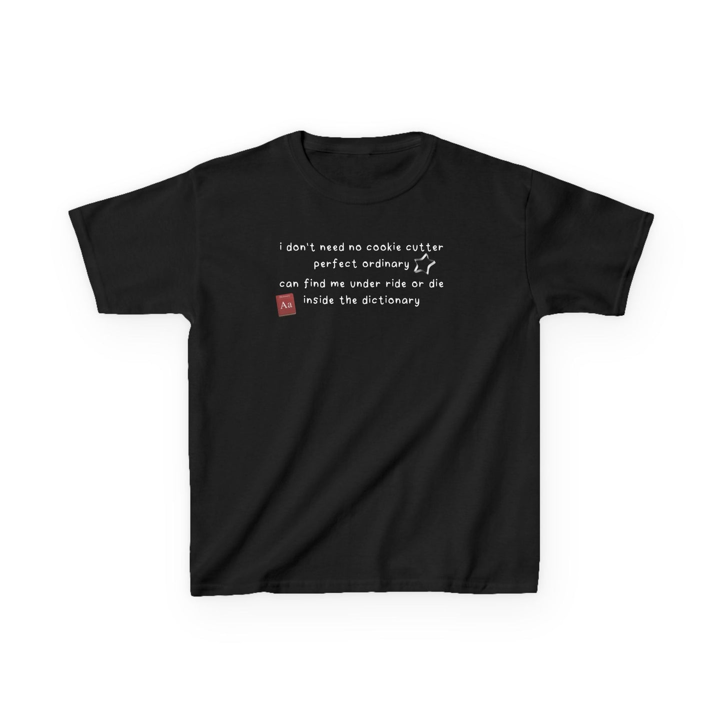 Katseye Debut 'i don't need no cookie cutter perfect ordinary' Baby Tee