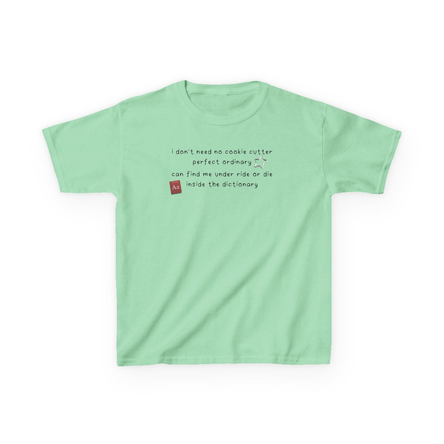 Katseye Debut 'i don't need no cookie cutter perfect ordinary' Baby Tee