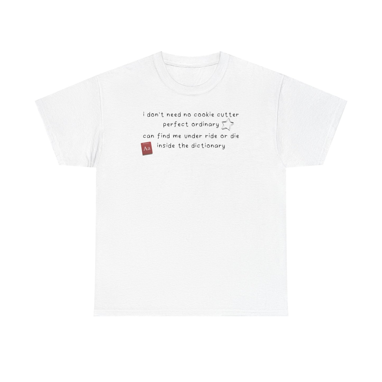 Katseye Debut 'i don't need no cookie cutter perfect ordinary' Tee