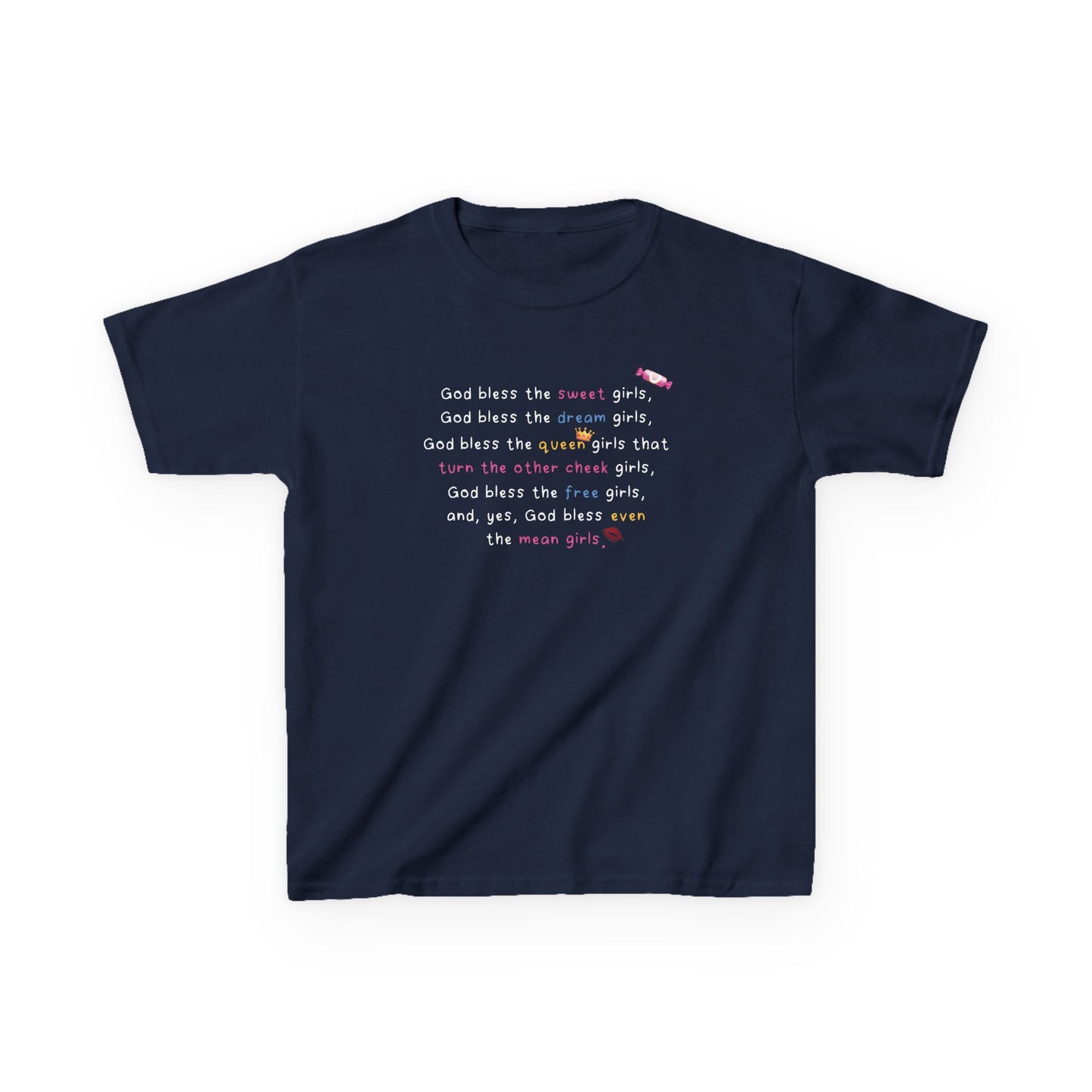 Katseye Mean Girls 'god bless the sweet girls' Baby Tee