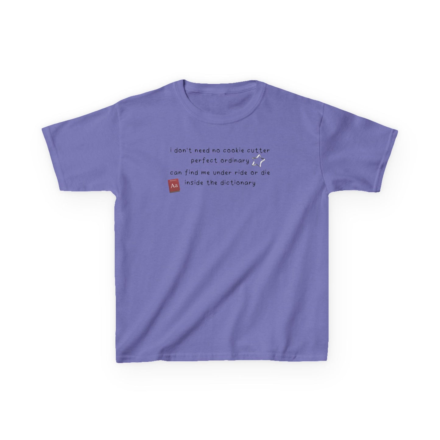 Katseye Debut 'i don't need no cookie cutter perfect ordinary' Baby Tee