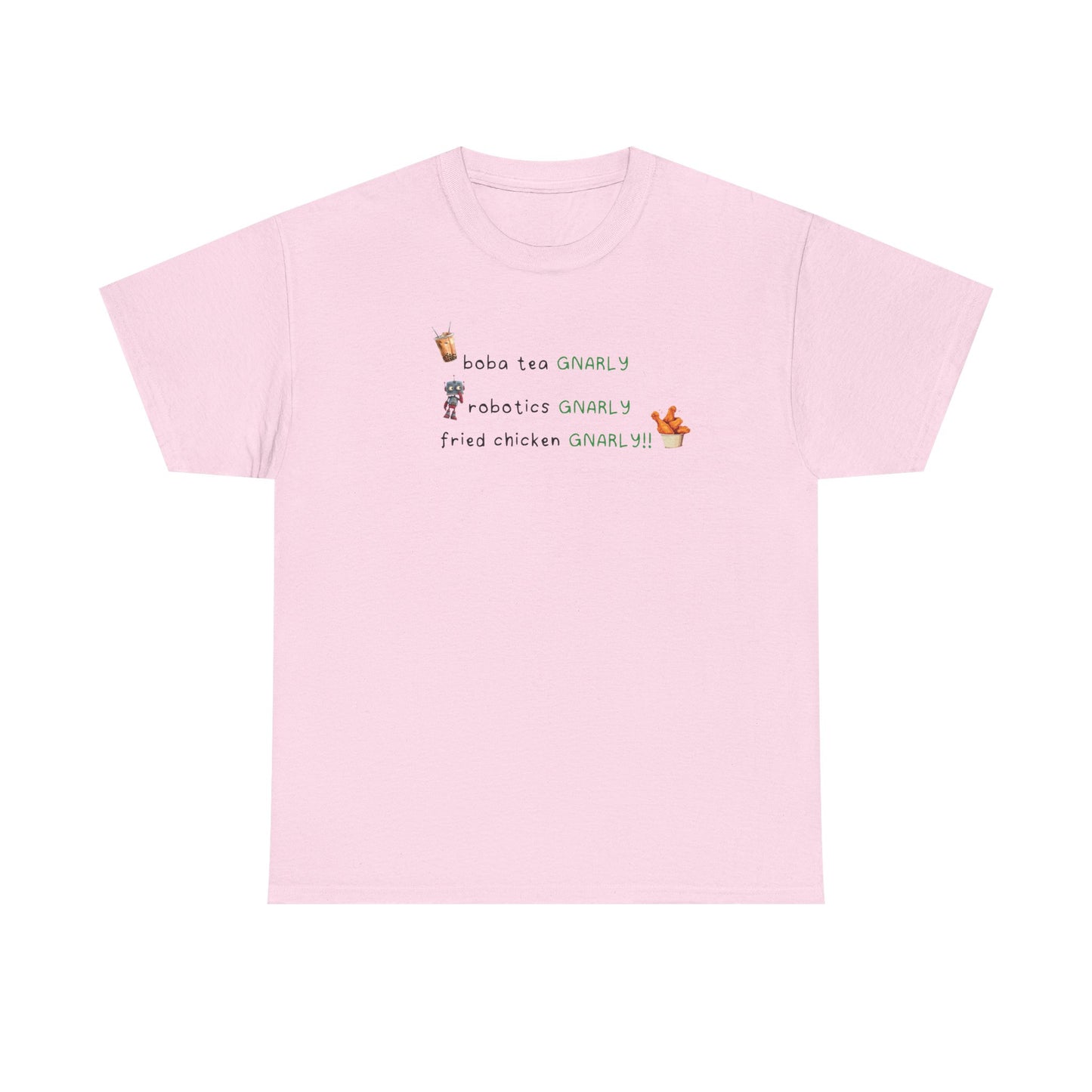 Katseye Gnarly 'boba tea gnarly robotics gnarly fried chicken gnarly' Tee
