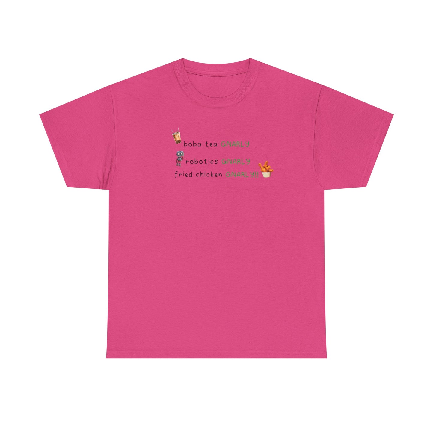 Katseye Gnarly 'boba tea gnarly robotics gnarly fried chicken gnarly' Tee