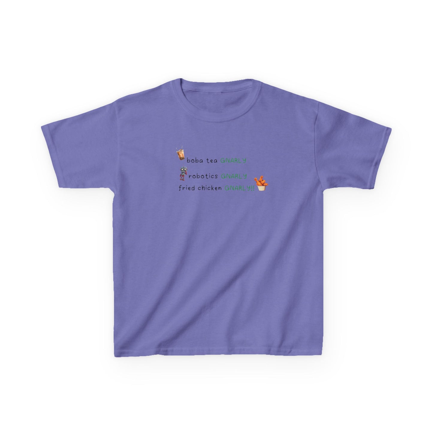 Katseye Gnarly 'boba tea gnarly robotics gnarly fried chicken gnarly' Baby Tee