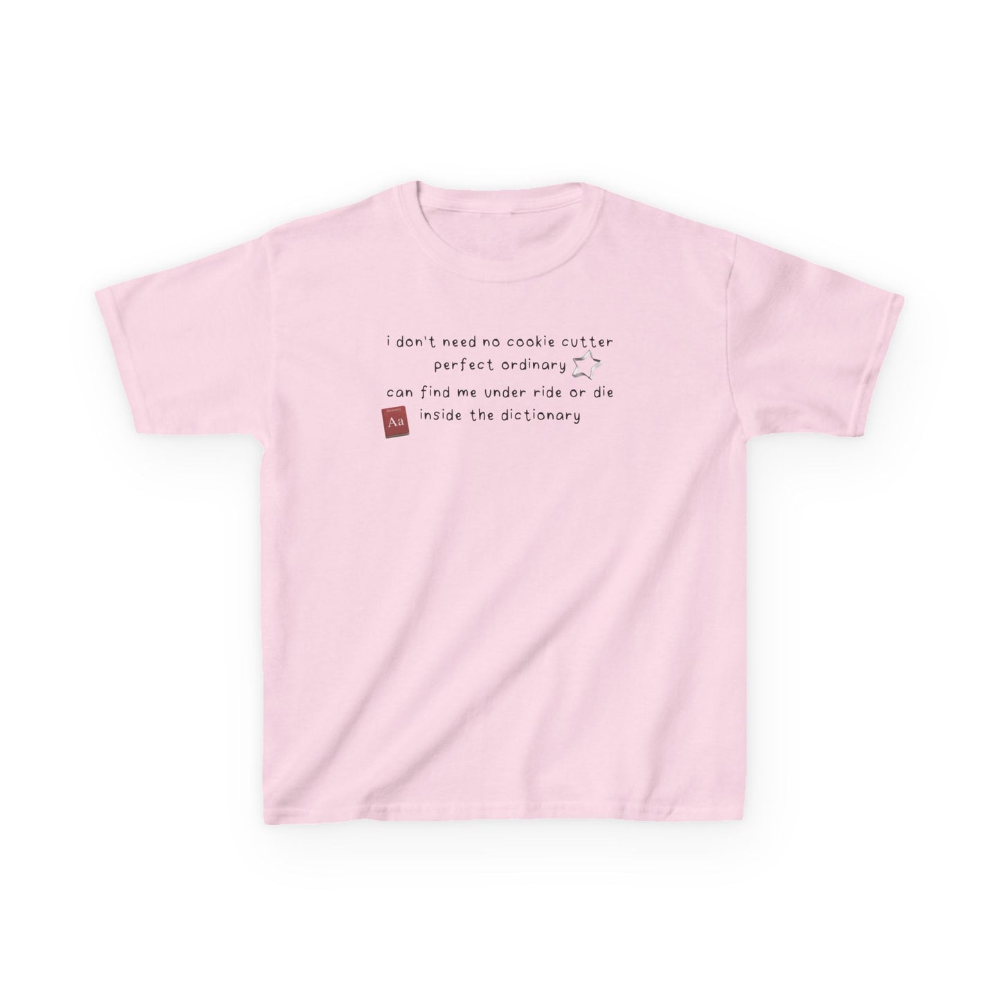 Katseye Debut 'i don't need no cookie cutter perfect ordinary' Baby Tee