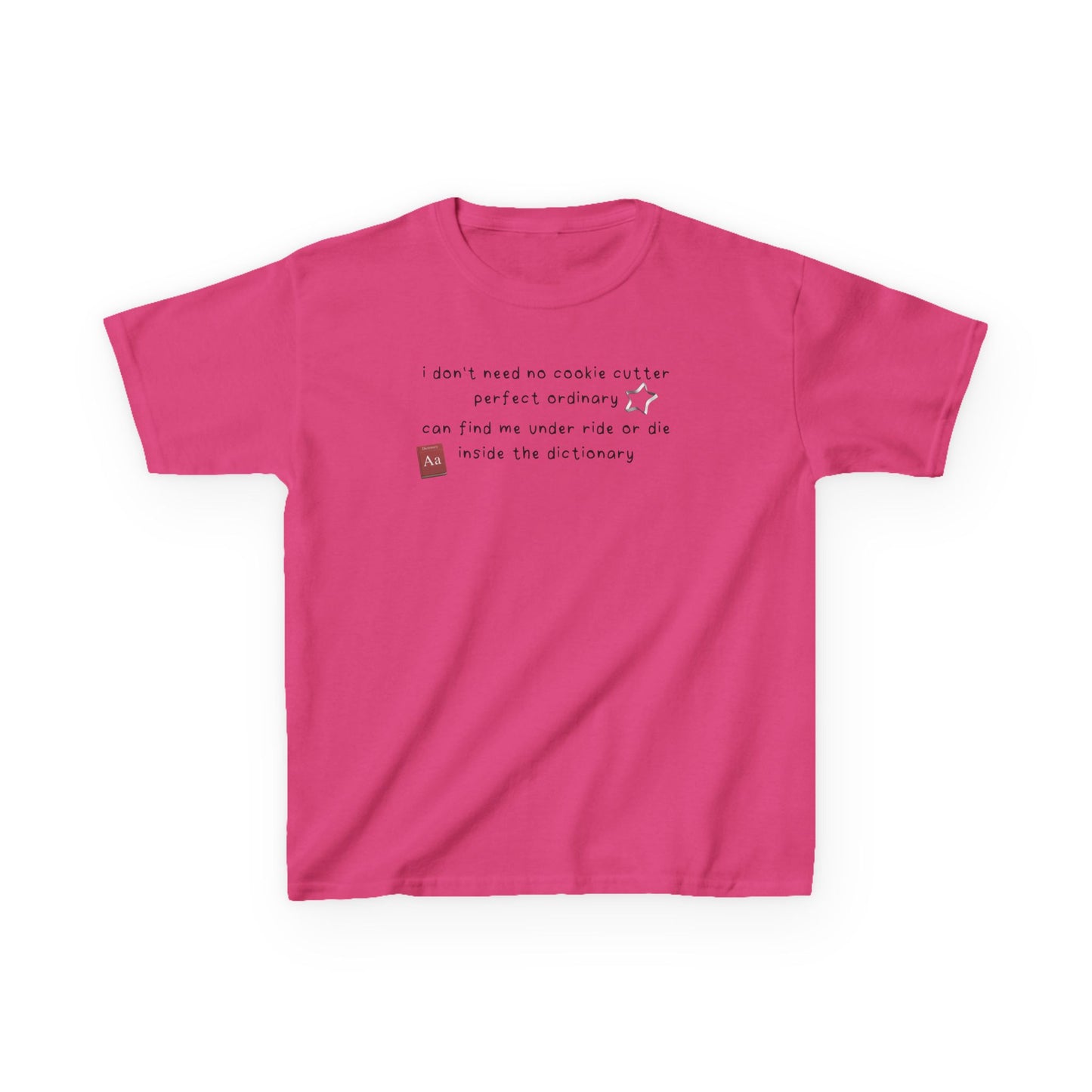 Katseye Debut 'i don't need no cookie cutter perfect ordinary' Baby Tee