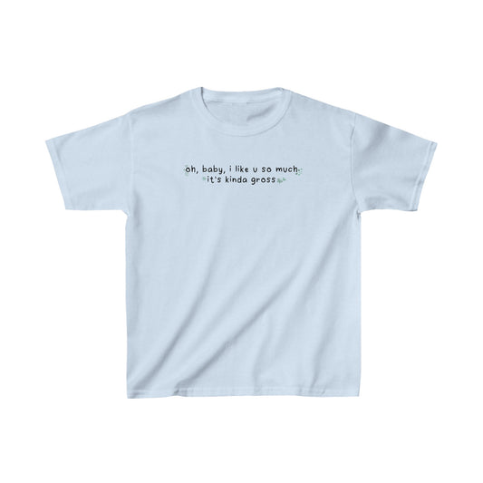 Olivia Rodrigo Gross 'oh, baby, I like u so much it's kinda gross' Baby Tee