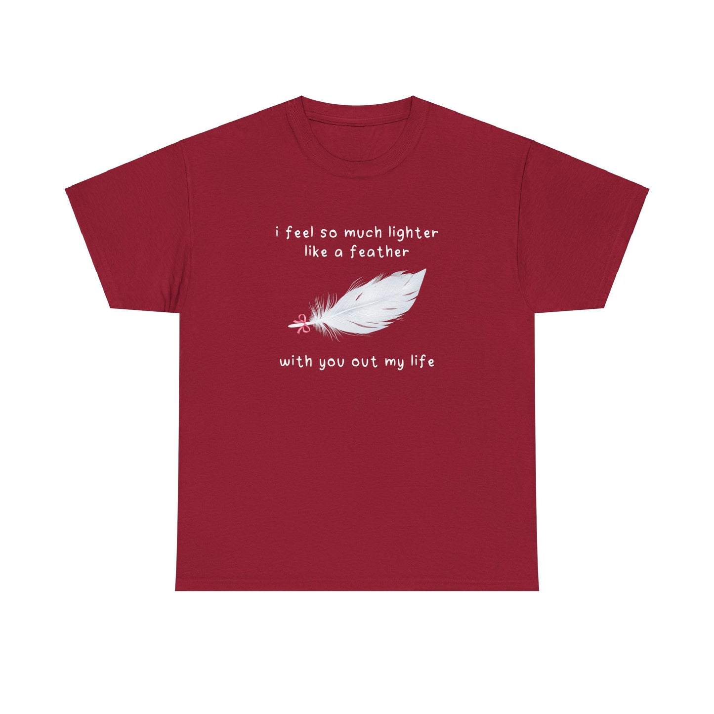 Sabrina Carpenter Feather 'like a feather' Tee