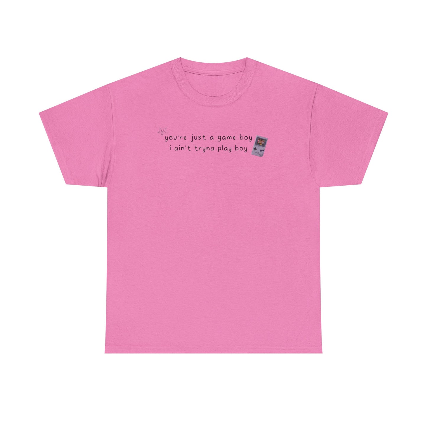 Katseye 'you're just a game, boy i ain't tryna play boy' Tee