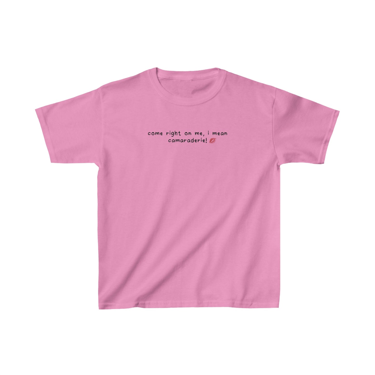 Sabrina Carpenter Bed Chem 'come right on me' Baby Tee