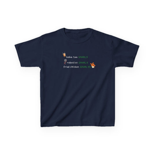 Katseye Gnarly 'boba tea gnarly robotics gnarly fried chicken gnarly' Baby Tee