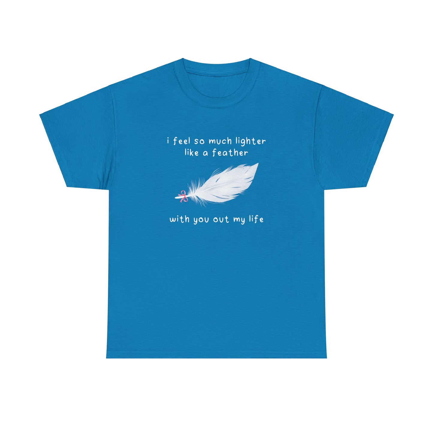 Sabrina Carpenter Feather 'like a feather' Tee