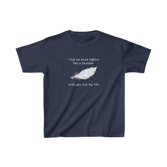 Sabrina Carpenter Feather 'like a feather' Baby Tee