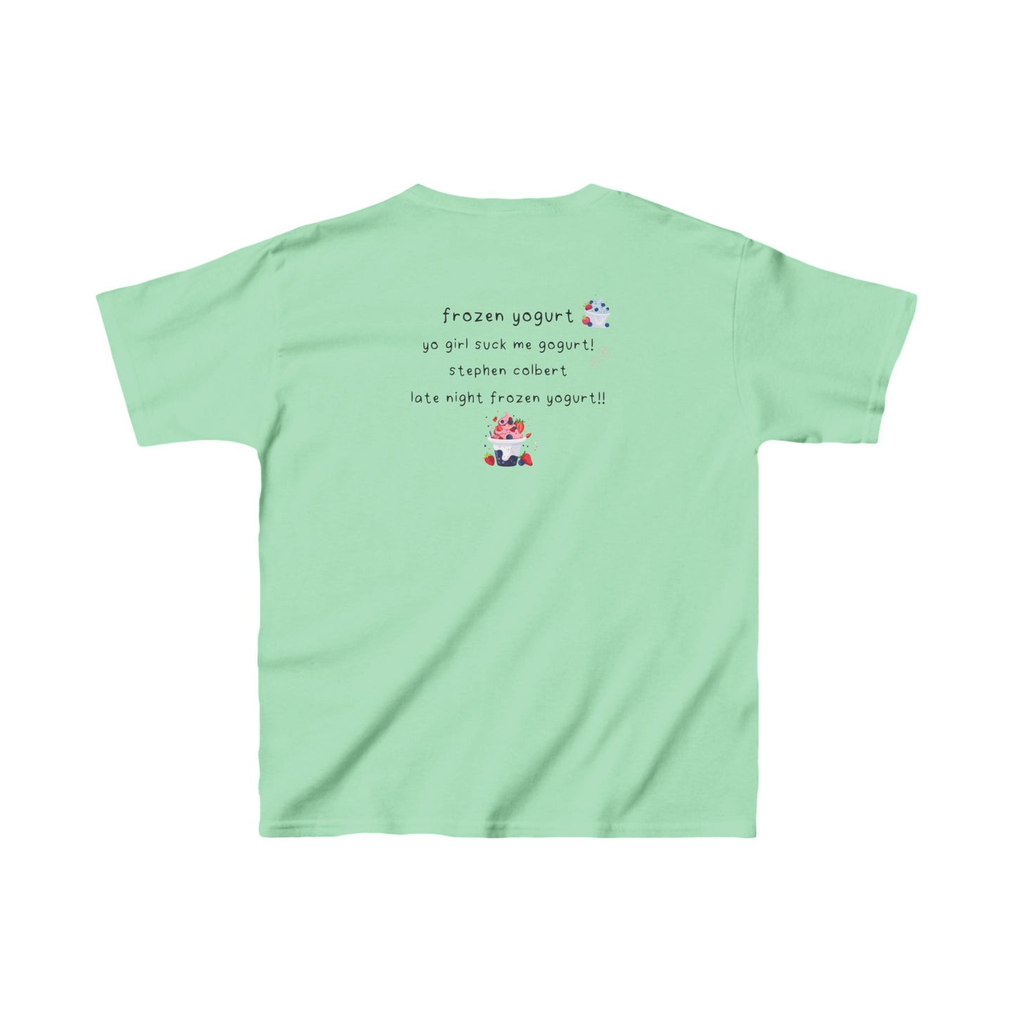 Sinjin Drowning Frozen Yogurt Baby Tee