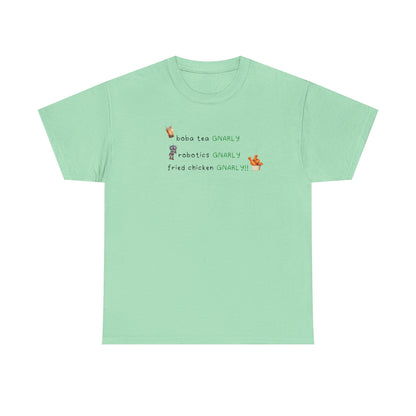 Katseye Gnarly 'boba tea gnarly robotics gnarly fried chicken gnarly' Tee