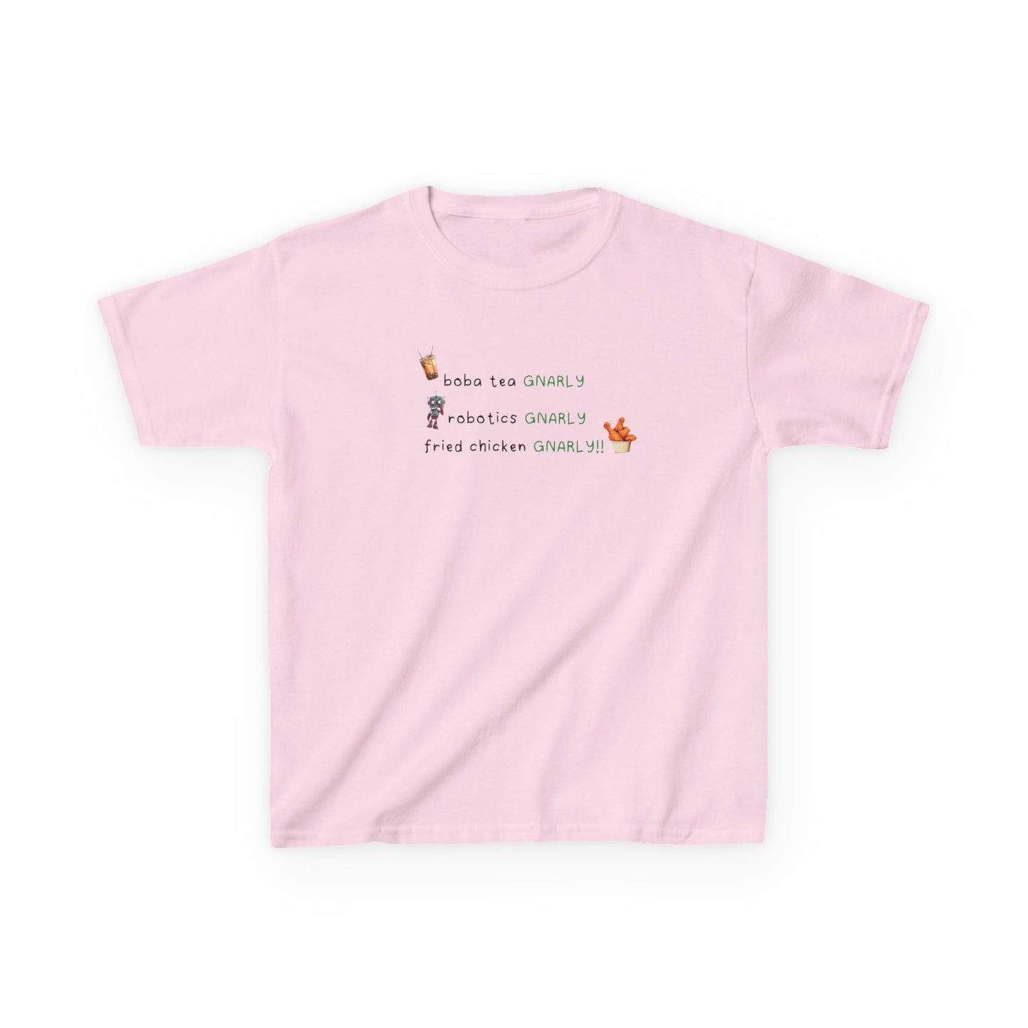 Katseye Gnarly 'boba tea gnarly robotics gnarly fried chicken gnarly' Baby Tee