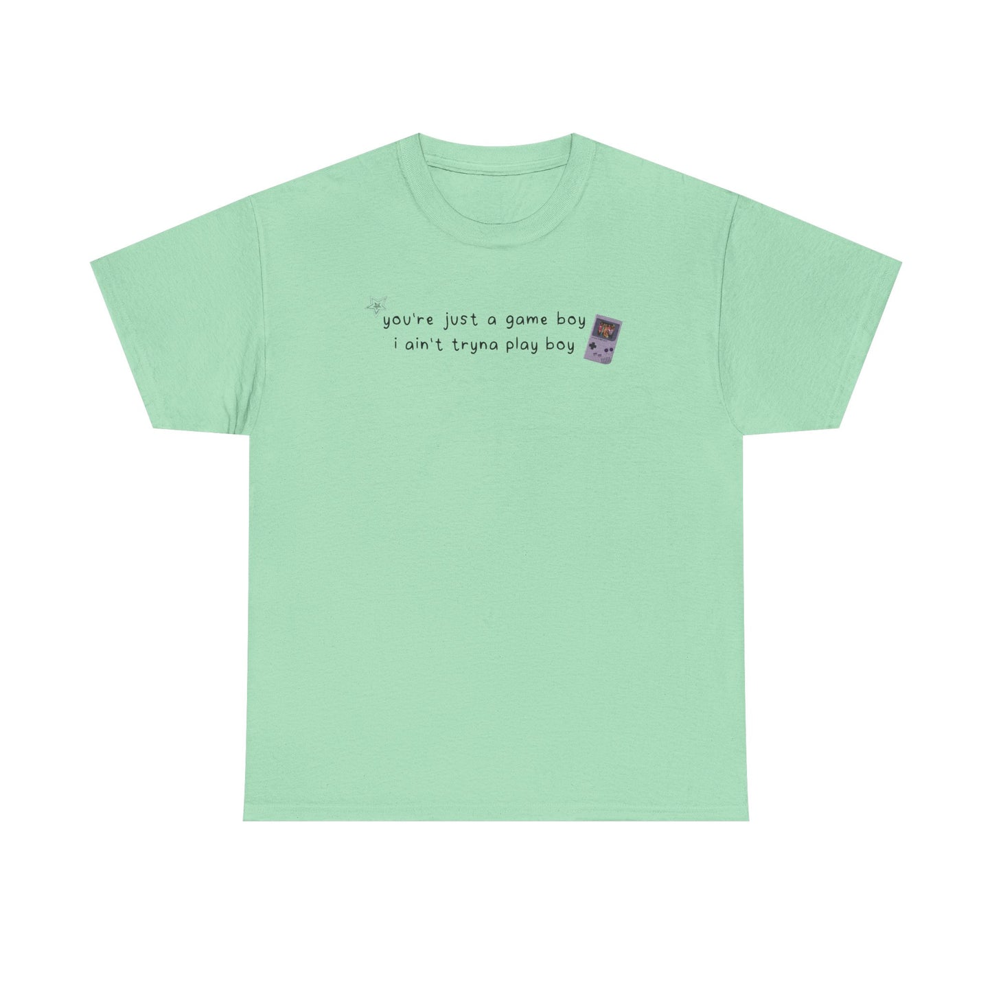 Katseye 'you're just a game, boy i ain't tryna play boy' Tee