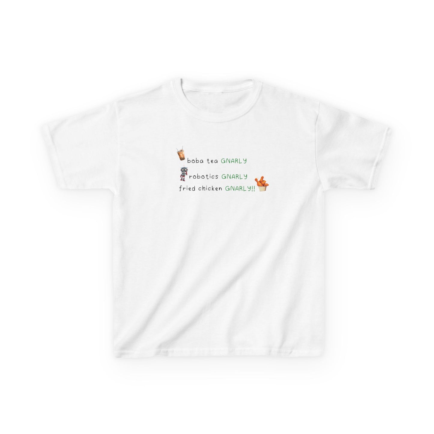 Katseye Gnarly 'boba tea gnarly robotics gnarly fried chicken gnarly' Baby Tee