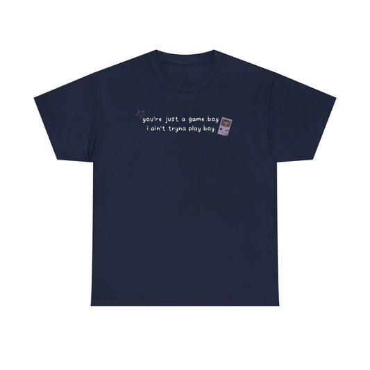 Katseye 'you're just a game, boy i ain't tryna play boy' Tee