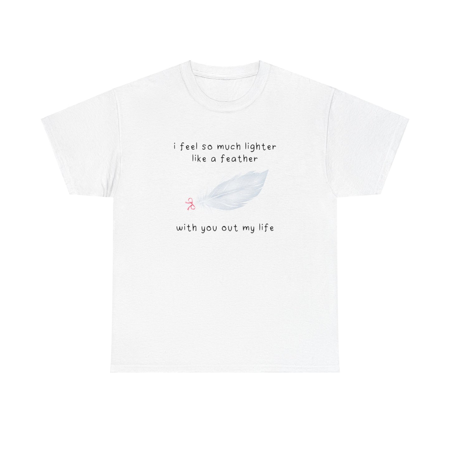 Sabrina Carpenter Feather 'like a feather' Tee