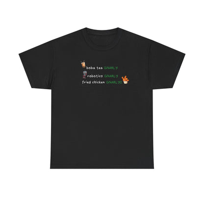 Katseye Gnarly 'boba tea gnarly robotics gnarly fried chicken gnarly' Tee