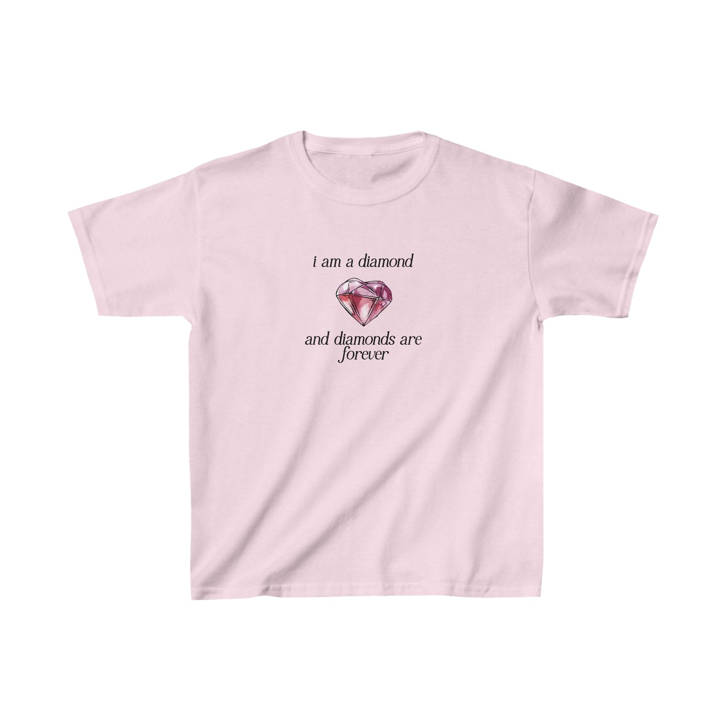 Sabrina Carpenter Diamonds Are Forever 'I am a diamond' Baby Tee