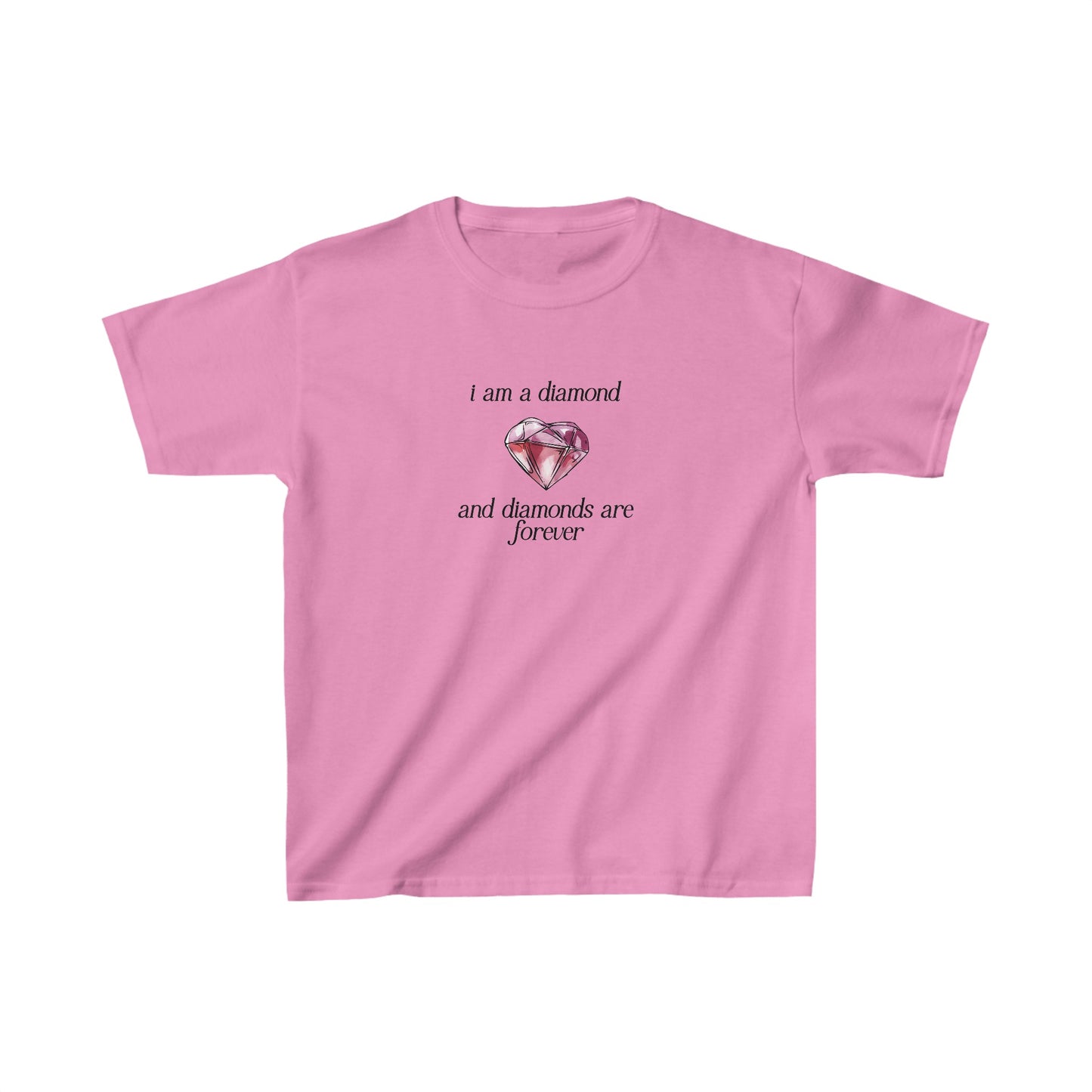 Sabrina Carpenter Diamonds Are Forever 'I am a diamond' Baby Tee