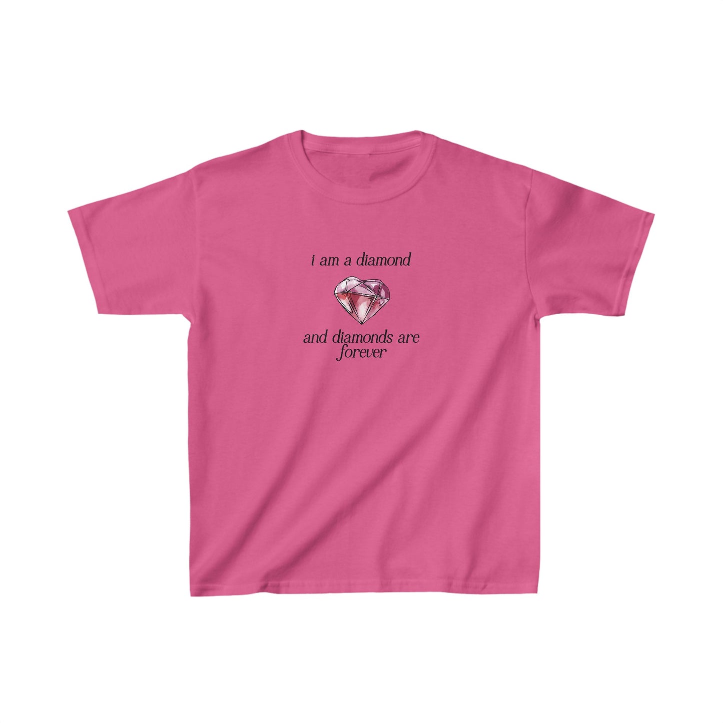 Sabrina Carpenter Diamonds Are Forever 'I am a diamond' Baby Tee