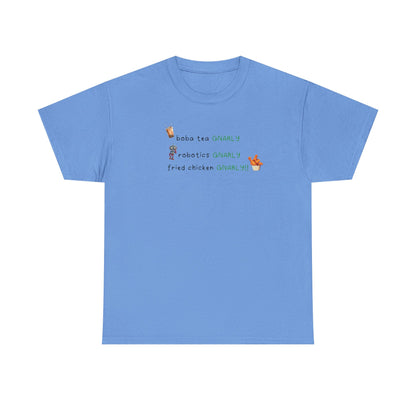 Katseye Gnarly 'boba tea gnarly robotics gnarly fried chicken gnarly' Tee